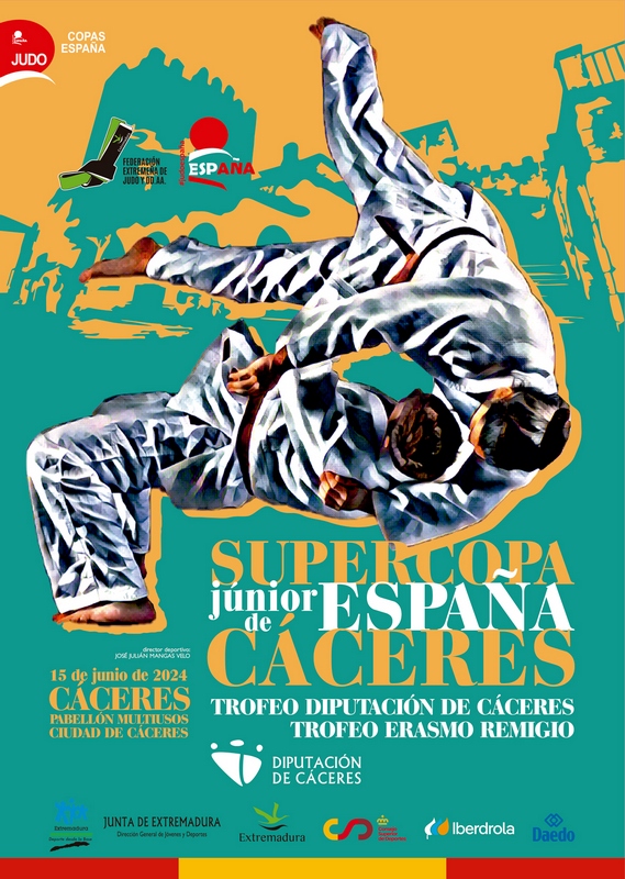 Supercopa de Espa&ntilde;a de Judo Junior de C&aacute;ceres. 15-06-24